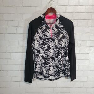 Idealogy half-zip activewear top